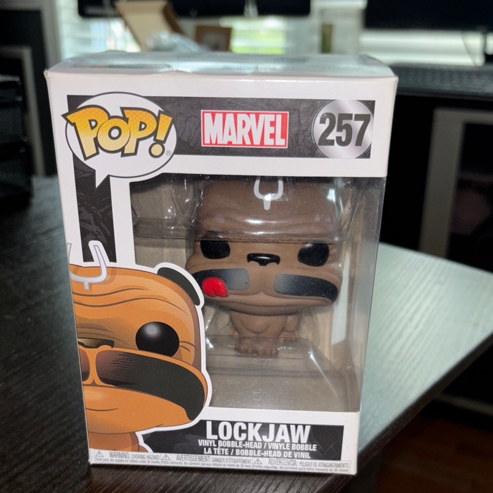 Marvel Lockjaw Pop! Vinyl Figure